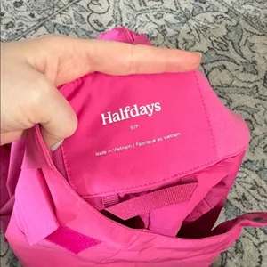 Halfdays Alessandra Insulated Ski Pants in Alpenglow Pink thumbnail 4