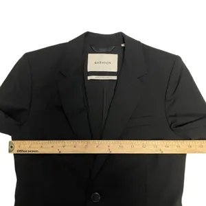 Artizia Babaton Women's Black Blazer Fine Italian Wool Blend Size 0 thumbnail 9