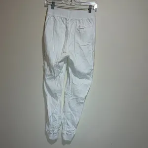 Faherty Size S Small Arlie Day Pant Joggers White Linen Blend thumbnail 6