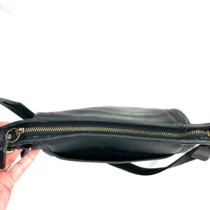Coach Vintage Black Classic Legacy Shoulder Bag Purse thumbnail 5