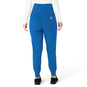 Carhartt Women’s Blue Stretch Jogger Scrub Pants XS Athletic Workwear thumbnail 2
