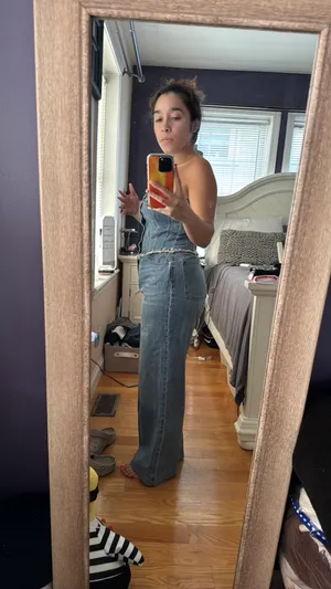 Jean One Piece Blue Size M thumbnail 2