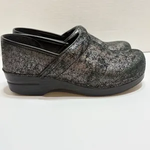Dansko Professional Metallic Iridescent Clog Shoes Womens 41 Comfort Multicolor thumbnail 2