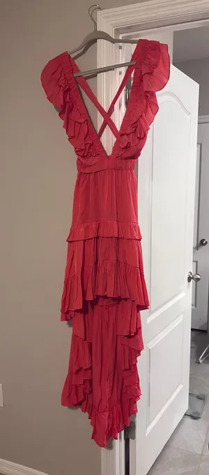 DO+BE Dress High-Low Pink thumbnail 1