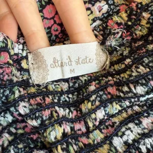Altar'd State Ditsy Floral Spaghetti Strap Mini Sundress Women's Size Medium thumbnail 5