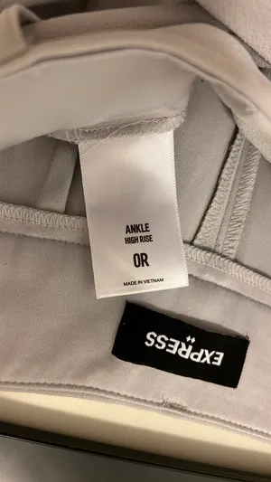 EXPRESS Ankle High Rise Trouser thumbnail 4