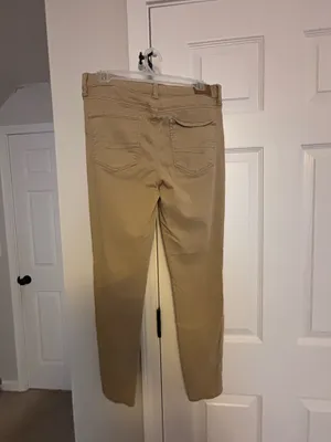 American Eagle Khaki Jeans Outfitters Skinny thumbnail 2