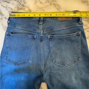 VTG Madewell Stovepipe Jeans Sz 27 tear in backside thumbnail 4