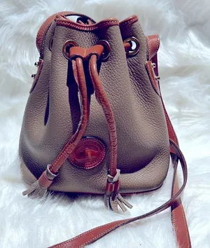 Dooney & Bourke Pebble Grain Drawstring Bucket Bag‎ Crossbody Fisherman Core B89 thumbnail 1