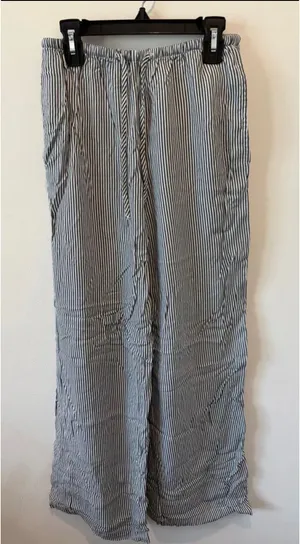 Linen Pants Gray Size XS thumbnail 2