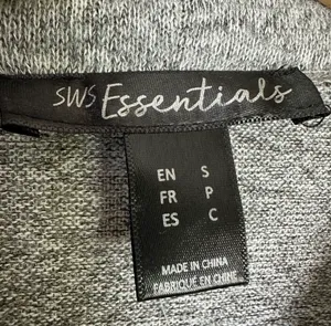 Streetwear Society CLEARANCE! Gray Boutique Mock Neck Sweater Size S NWT thumbnail 5