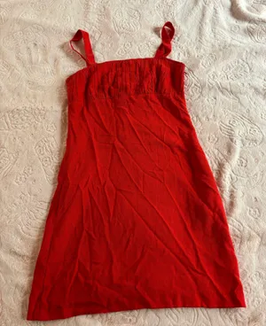 Red H&M mini dress thumbnail 1