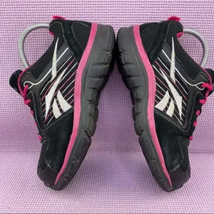 Reebok‎ RB454 Anomar Safety Work Shoes Sneakers Black Pink 6 thumbnail 4