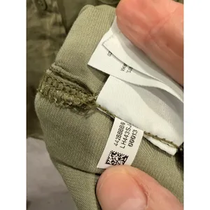 American Eagle Womens Button Down Shirt Small Olive Green Short Sleeve Boxy Fit thumbnail 5