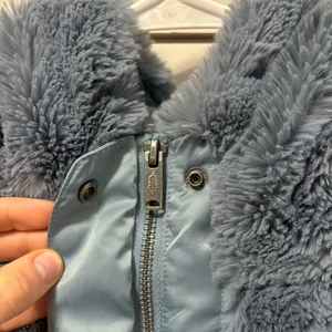 Free People Movement Blue Sherpa Jacket thumbnail 8