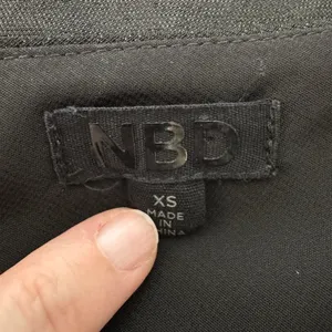 NBD Danny Mini Dress Size XS Black One Shoulder Ruched‎ Sheath Cocktail Party thumbnail 8