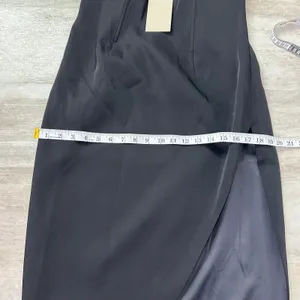 NEW Meshki NATASHA Pointed Corset Maxi Dress Size Large Black Slit Cocktail Gown thumbnail 10