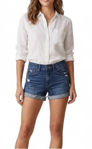 Express Dark wash denim shorts Size 00 94% cotton 4% polyester See photos for thumbnail 1