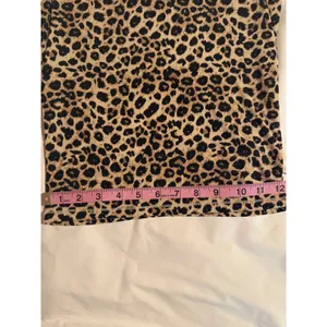 SUUKSESS Womens Leopard Print Tank Top Brown Black Animal Scoop Neck XS‎ thumbnail 3
