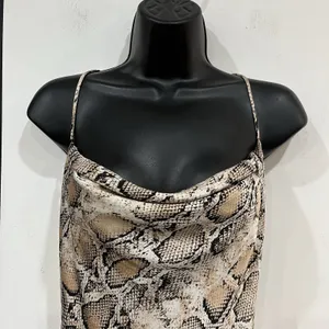 ASTR the Label Snake Skin Cowl Neck Slip Dress Size Small Party Going Out thumbnail 2