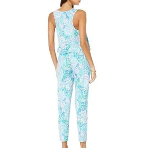 Lilly Pulitzer Paulina jumpsuit in full bloom size M thumbnail 3