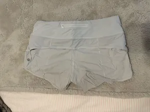 Lululemon Shorts Speed Up 2.5" White thumbnail 2