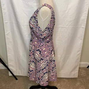 37 NWT One clothing Kaleidoscope dress JUNIOR large Feminine Preppy Scandi Girl thumbnail 2