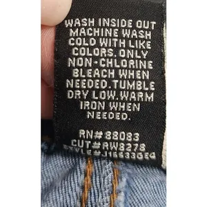 Rewash Skinny Jeans Dark Wash Denim Stretch Casual Everyday‎ Size 1/25 thumbnail 4