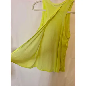 Lululemon All Tied Up Tank Top Sublimado Pigment Dye Highlight Yellow sz. 8 thumbnail 6