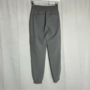 NWT Figs Gray Charlotte 21 Pocket Slim Petite Scrub‎ Pants Size XXS thumbnail 2