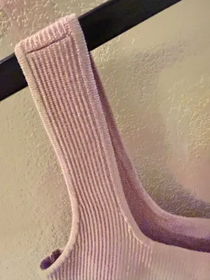Abercrombie pink sweater tank top L thumbnail 4