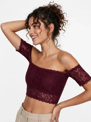 Victorias Secret Lace Bralette Plum Large Romantic Intimates thumbnail 1