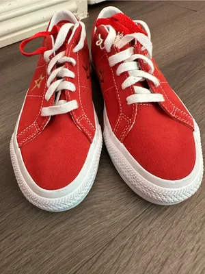 Converse Cons One Star Pro Red Suede Skate Shoes – Unisex Men's 5 / Women's 6.5 thumbnail 2