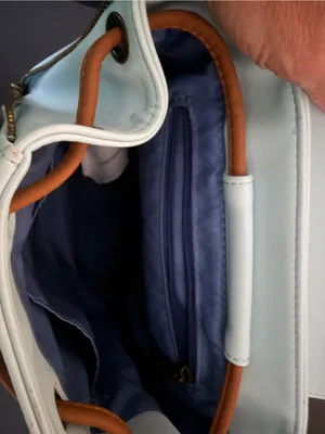 Loungefly Pixar Up House Backpack in Light Blue with Balloons thumbnail 6