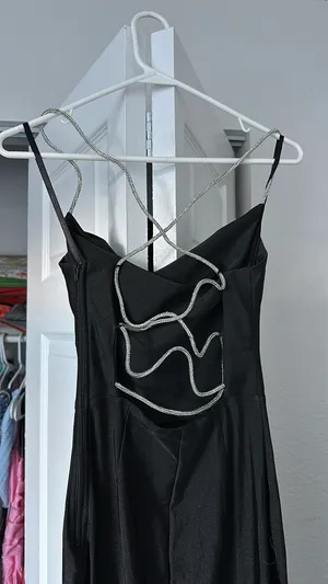 Black Evening Gown Size XS thumbnail 3