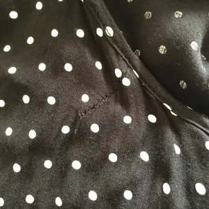 Polka Dot Sleeveless Ruffle Hem Tank Dress Size Medium thumbnail 14