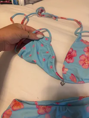Leni Swim Reversible Bikini Set Blue Size L thumbnail 4
