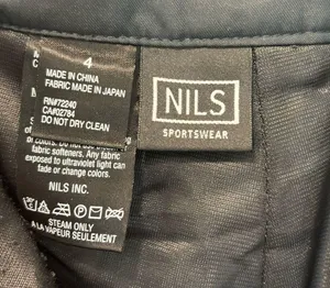 NILS Black Insulated Winter Snow Sport Pants Snowboarding Ski Athletic Thermal thumbnail 5