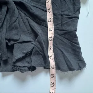 Free People We the Free Knot Me Tee in Black Size Small NWOT thumbnail 6