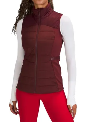 Lululemon Down For It Vest Red Merlot thumbnail 1