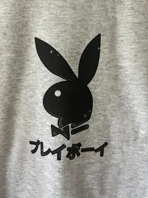 Playboy‎ Sz L Pullover Ace of Club Crewneck Sweatshirt Limited Edition Japanese thumbnail 2