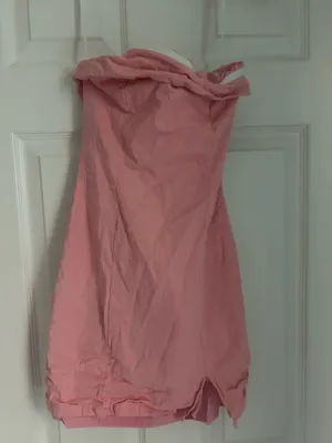 Strapless Pink Dress thumbnail 2