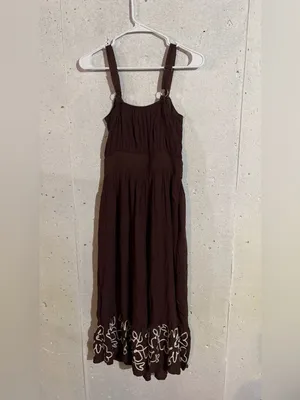 NWT Maurices Bare Embroidered Hem Midi Dress | Size: XS thumbnail 2