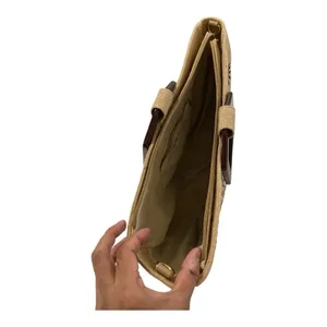 Est 1946 100% Linen Purse Tan thumbnail 7