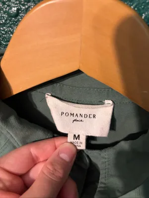 Tuckernuck Pomander Place Polly Shirtdress M Green Preppy 100% Cotton Capsule Boxy thumbnail 4