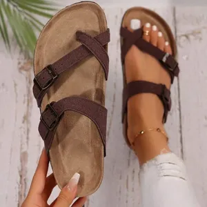 New. Women’s Everyday Outdoor Flat Sandals – Anti-Slip, Multi-Purpose thumbnail 1