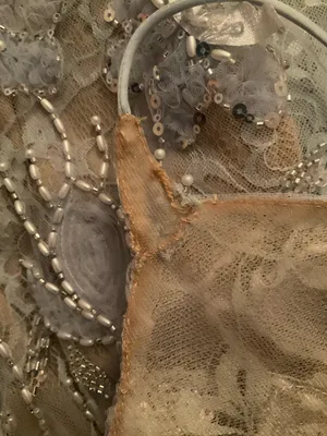 NWOT MAC DUGGAL Blue Size 4 Sleeveless Sequin Beaded Open Back Column Gown FLAW thumbnail 13