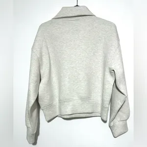 Old Navy Active Bounce Fleece Heathered Quarter Zip Pullover Sweatshirt Medium thumbnail 2