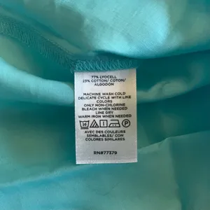 Ann Taylor Split Neck Puff Sleeve Top Size SP thumbnail 4