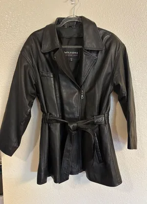 WILSON'S LEATHER Jacket in Black thumbnail 1